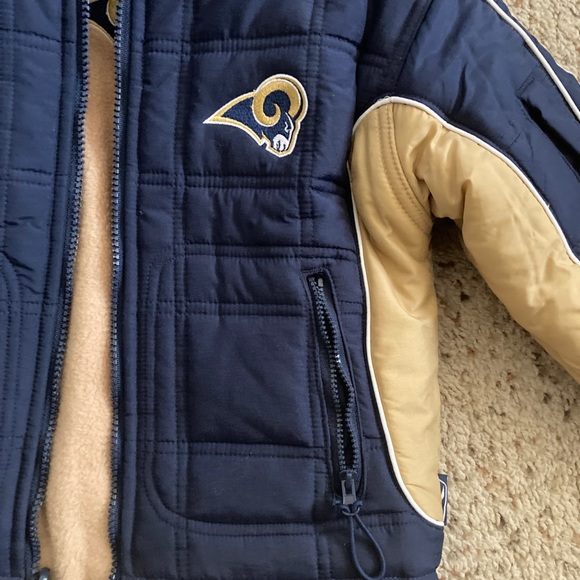 Children’s Rams reversible winter jacket. 4T - Picture 2 of 8